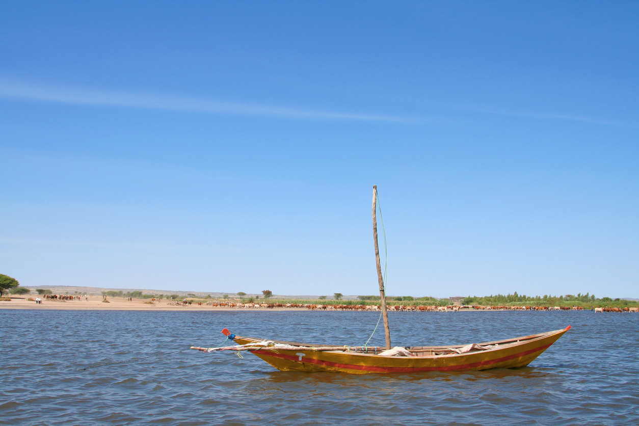 Boot auf dem Victoria See