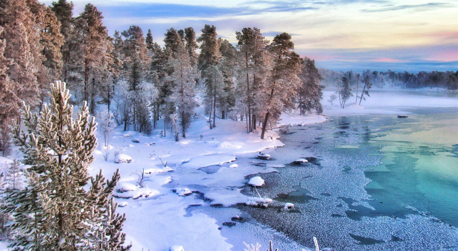 Winterliche Landschaft