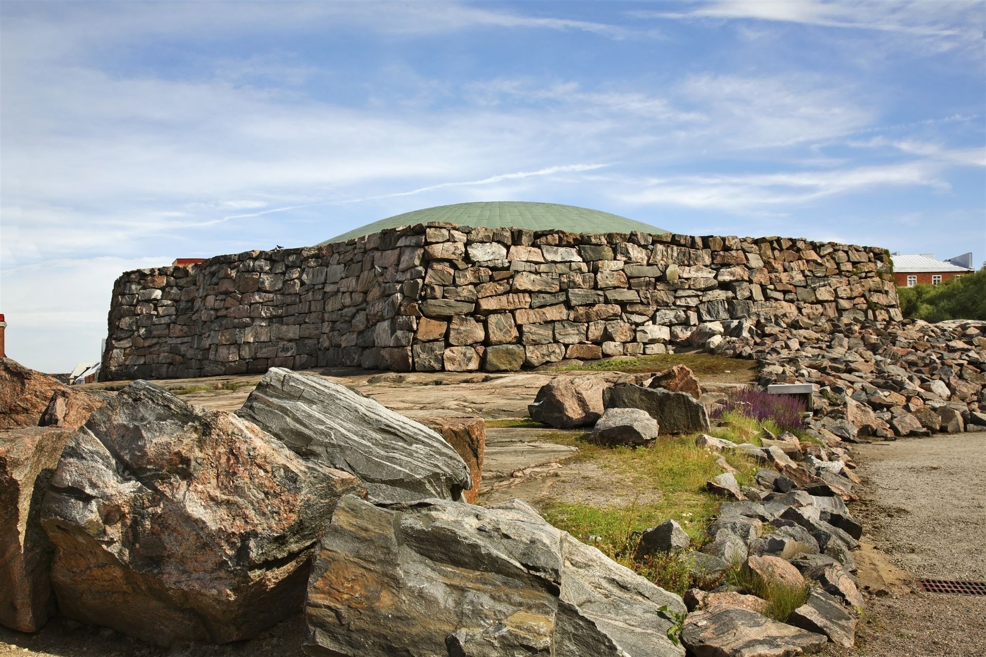 Temppeliaukio-Kirche in Helsinki, Finnland