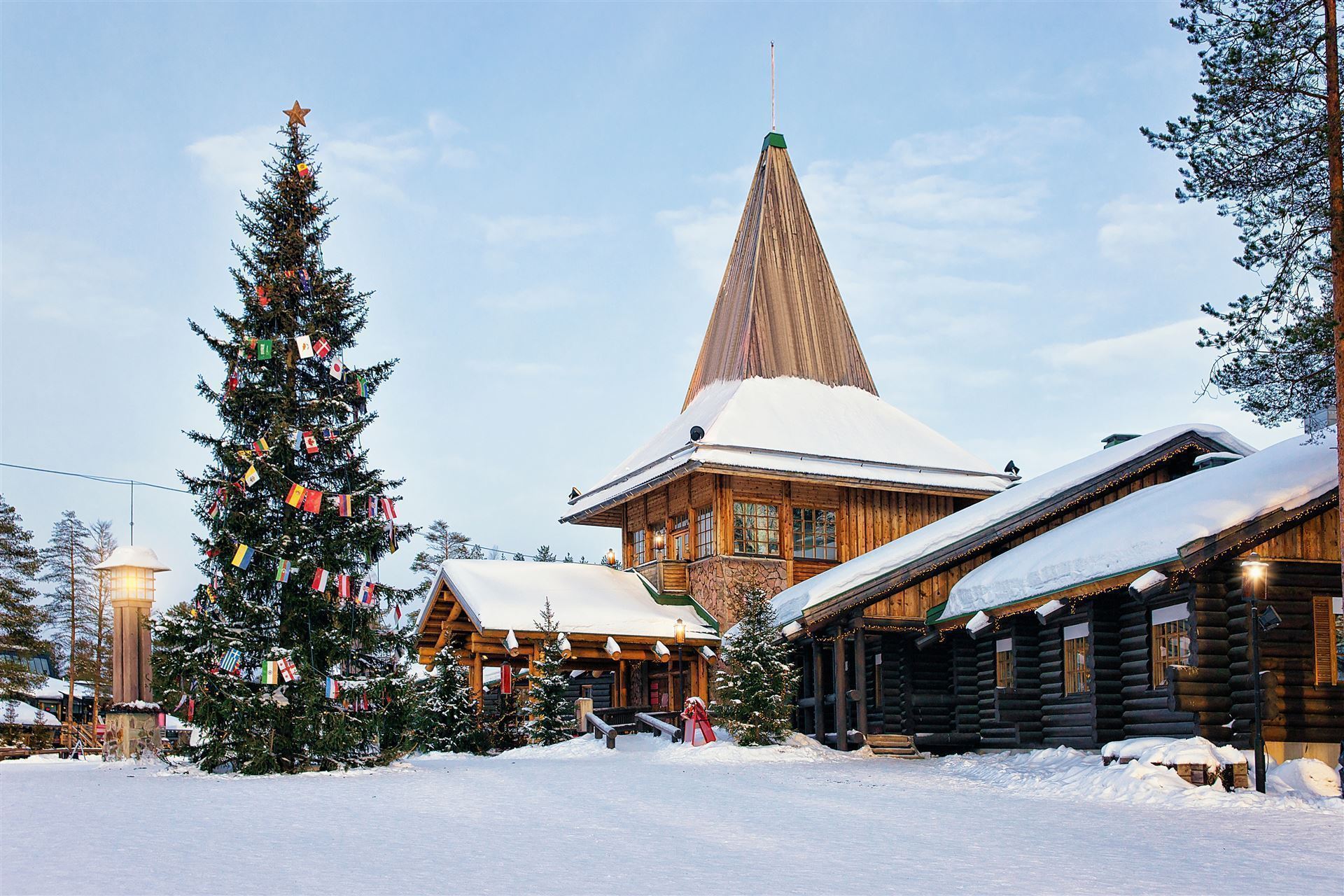 Santa Claus Village in Rovaniemi, Finnland