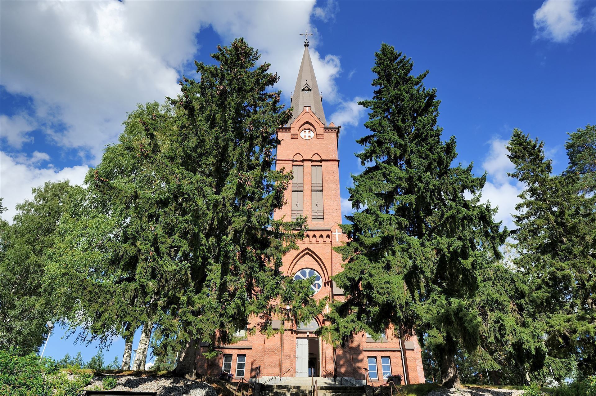Kirche in Nurmes, Finnland