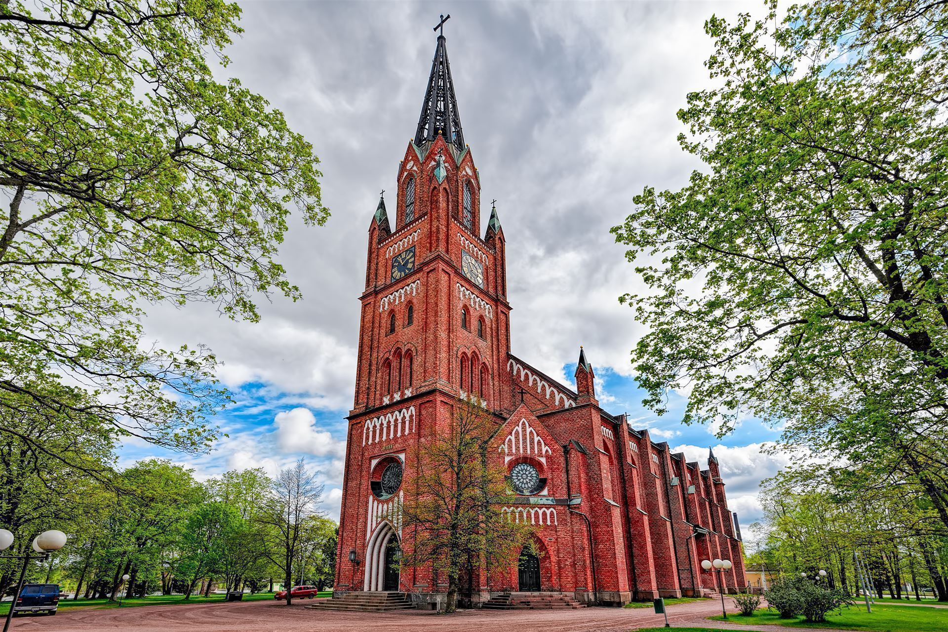 Central Pori Church, Finnland