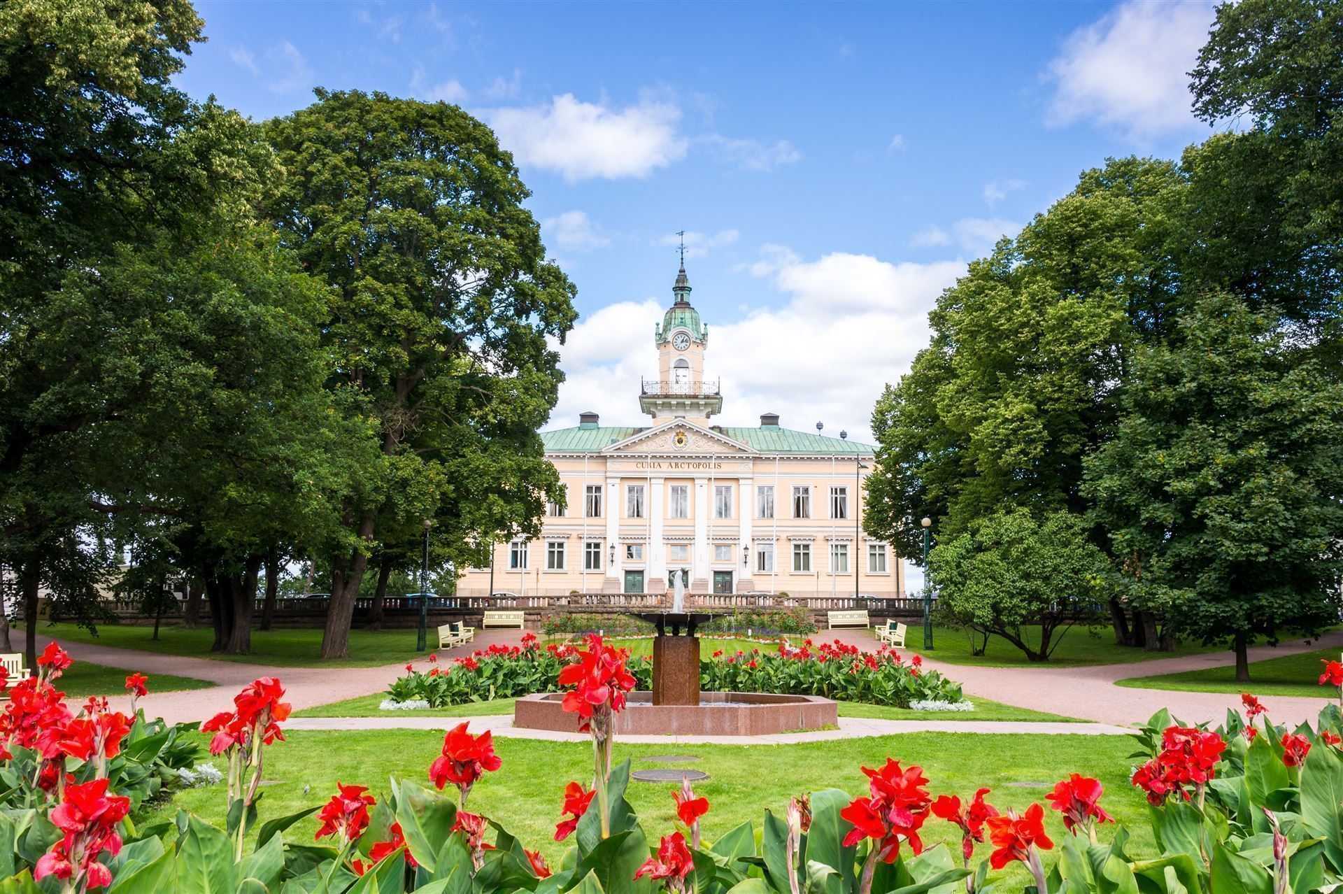 Rathaus von Pori, Finnland