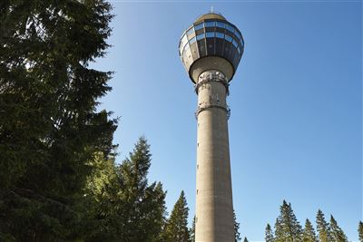 Aussichtsturm Puijo in Kuopio, Finnland