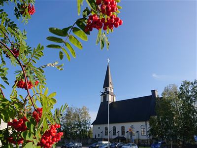 Kirche in Rovaniemi, Finnland