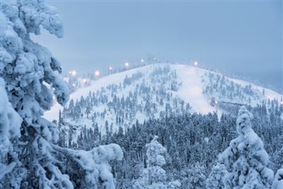 Schneepiste
