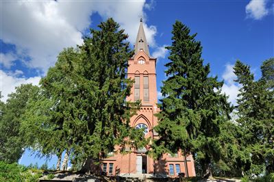 Kirche in Nurmes, Finnland