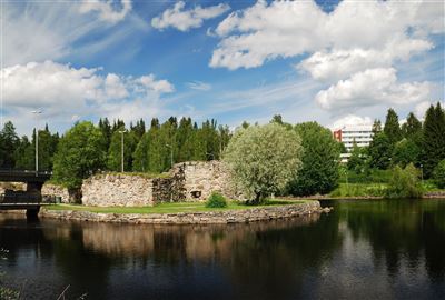 Burgruine Kajaani, Finnland