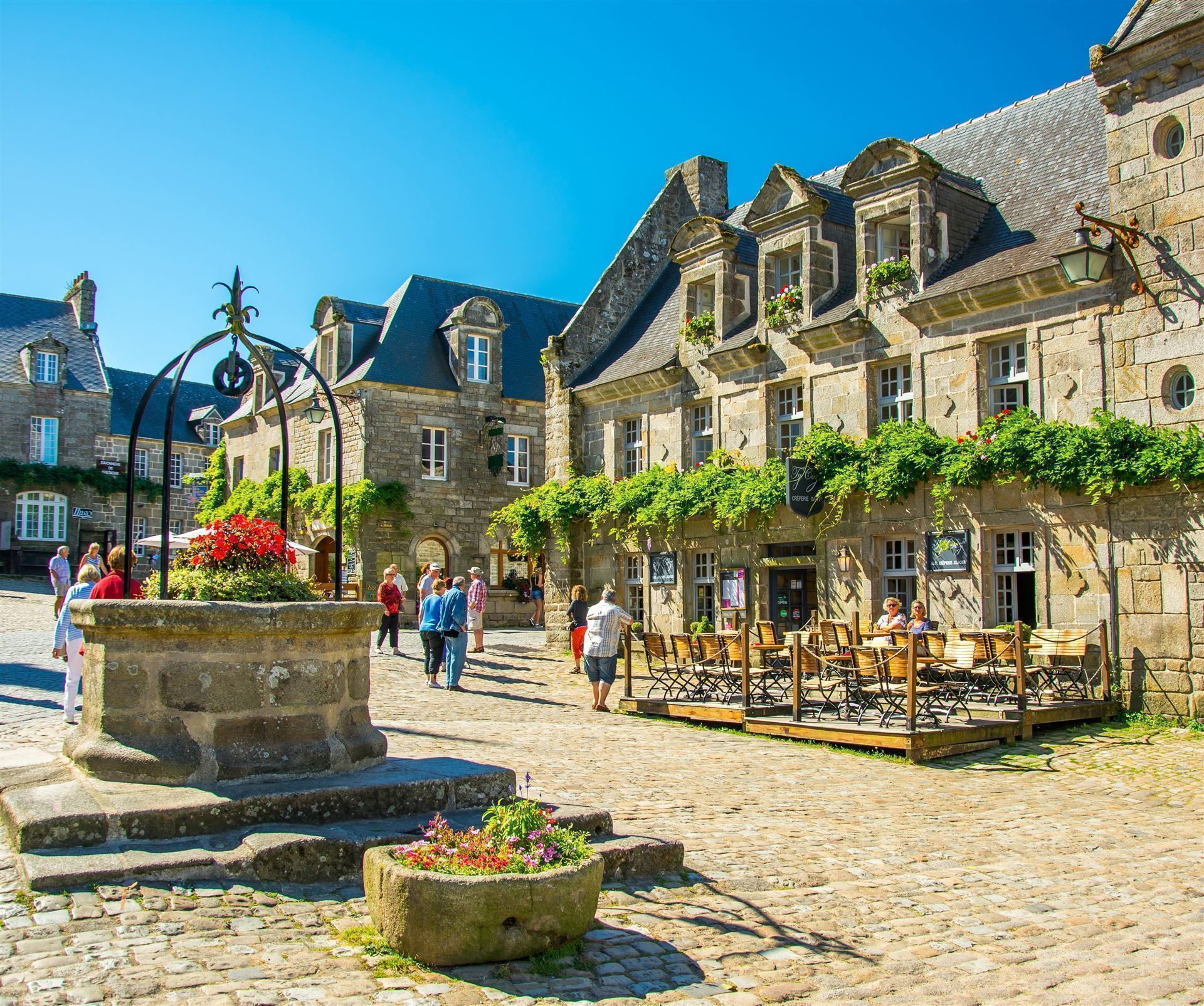 Locronan - Platz