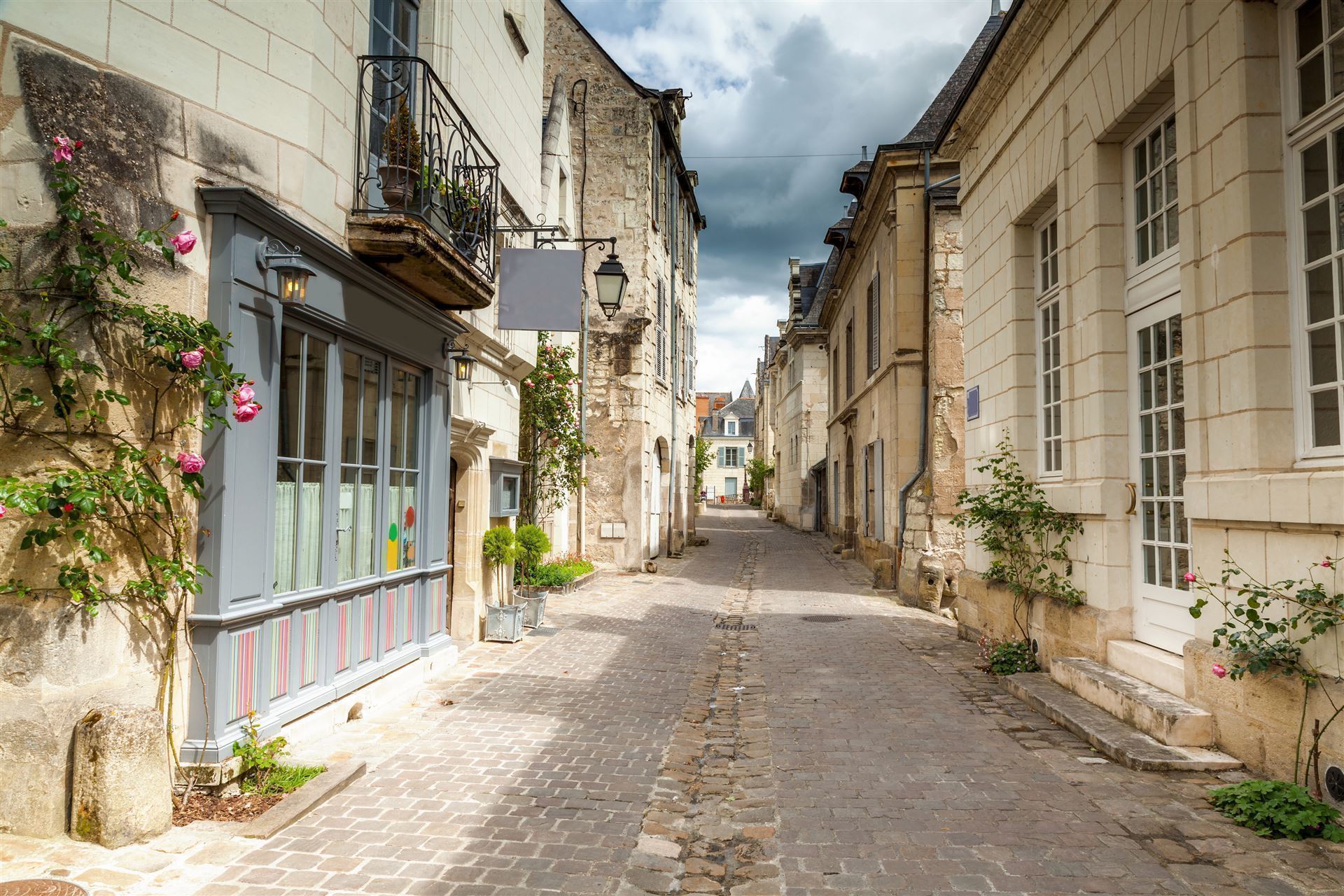 Gasse in Chinon