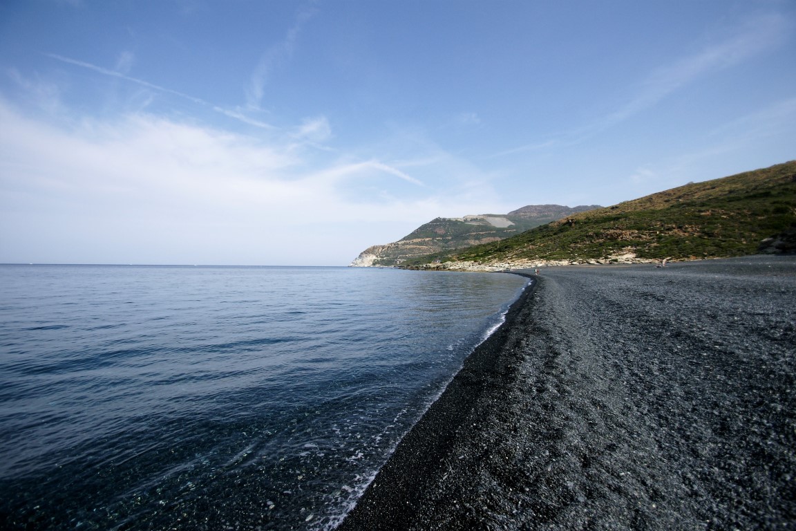 Strand von Nonza Korsika Frankreich