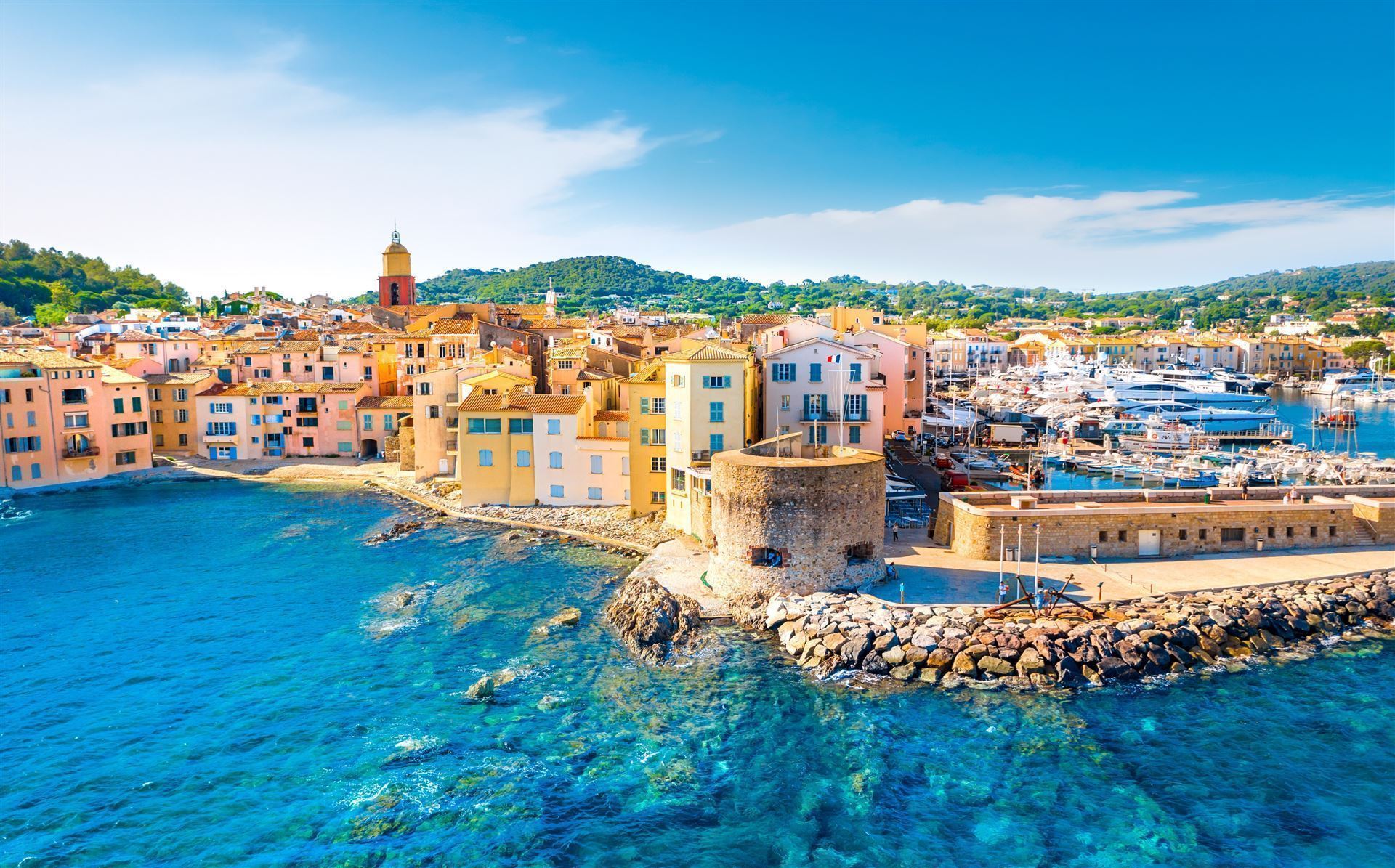 Blick auf St.Tropez