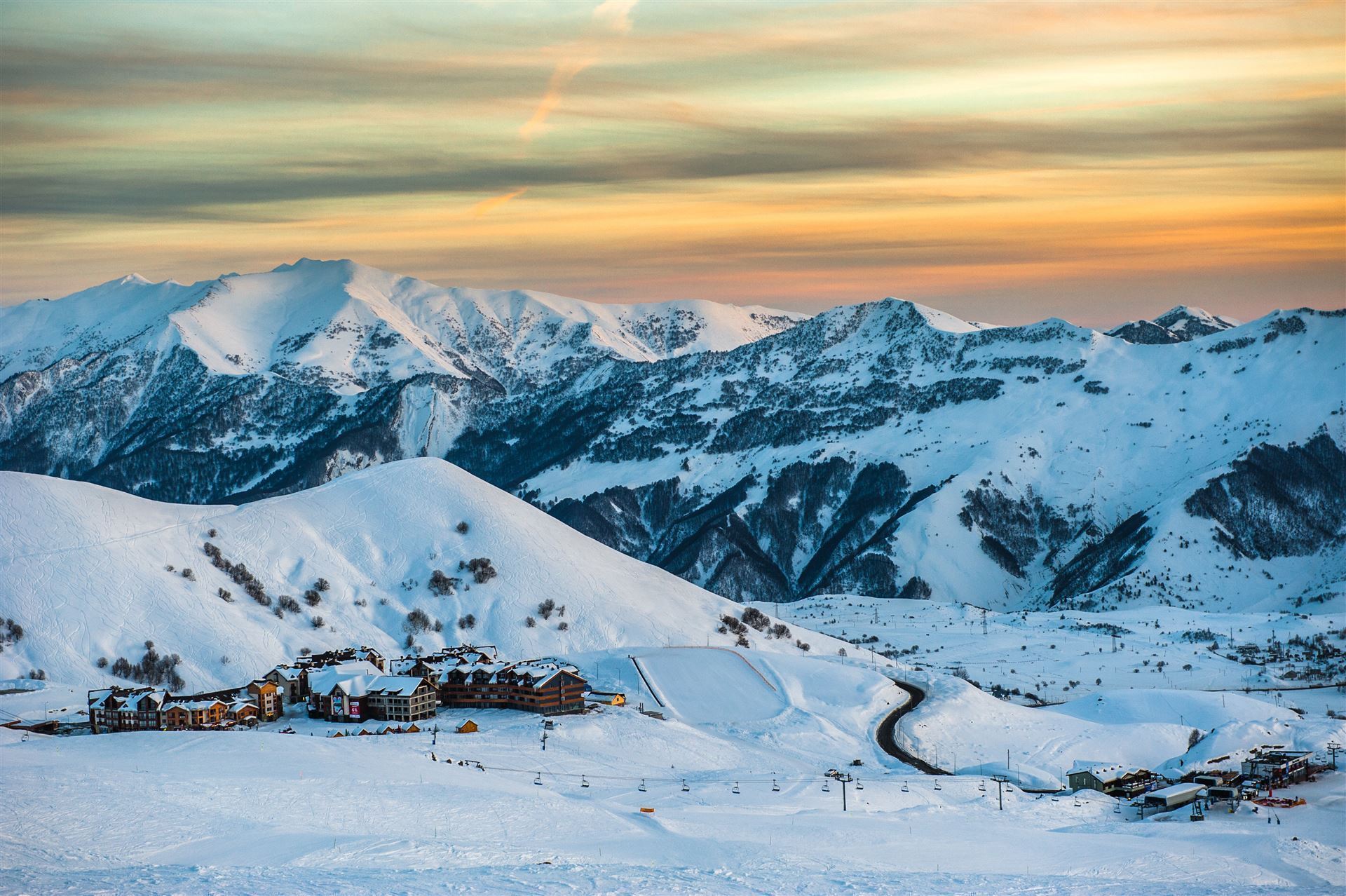 Skiresort in Gudauri
