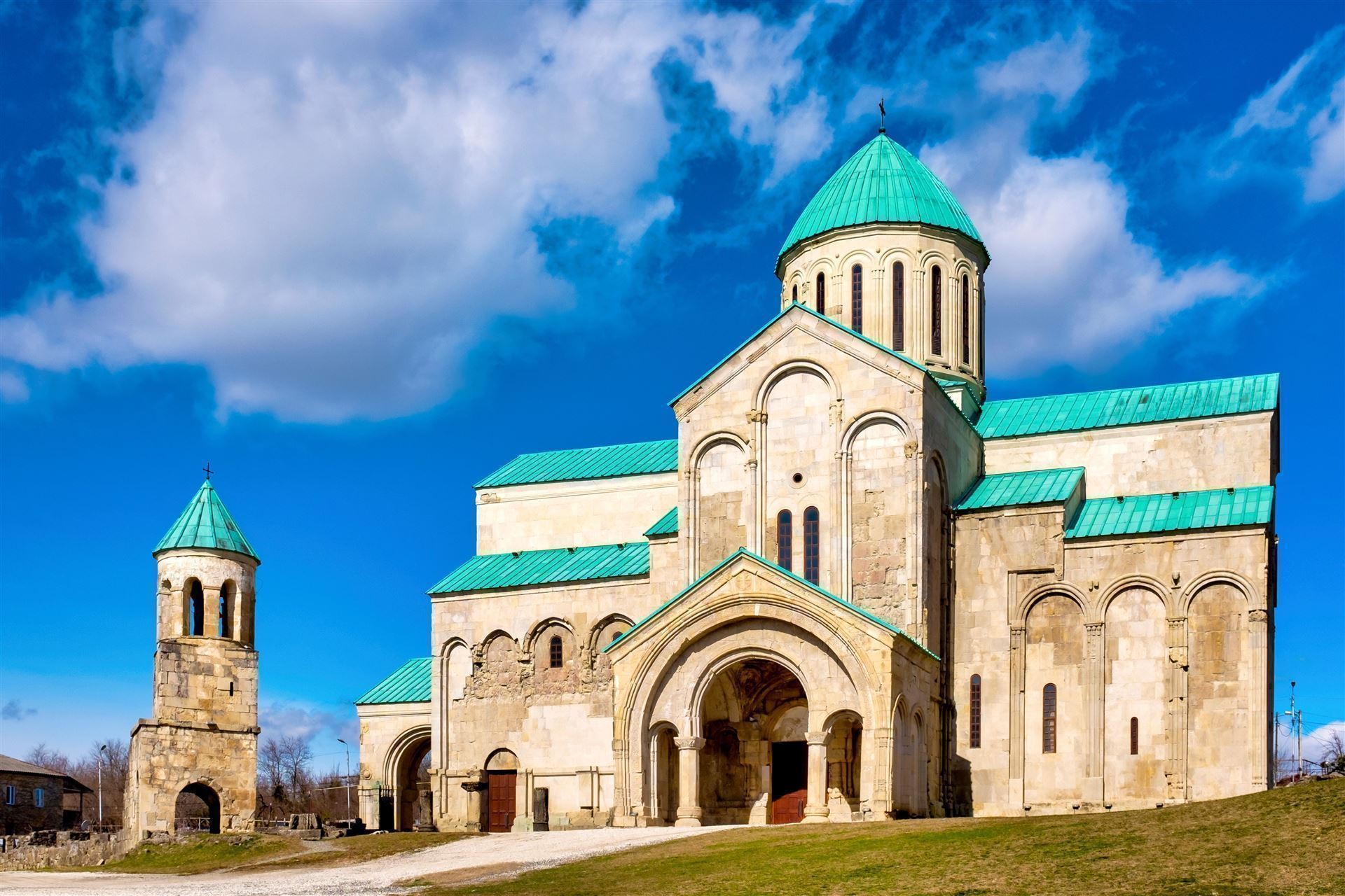 Kathedrale mit blauen Himmel