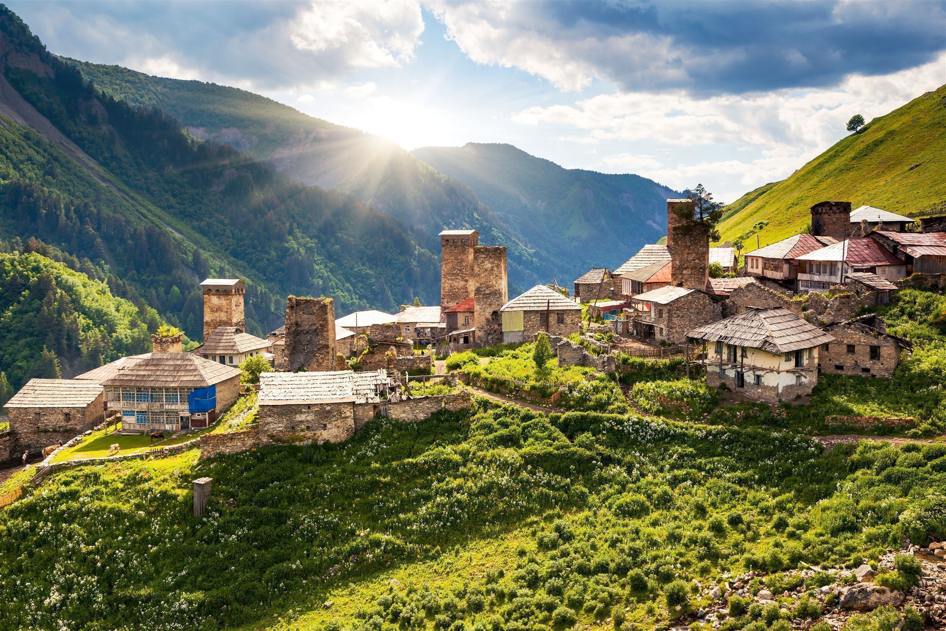 Impressionen Landschaft Georgien