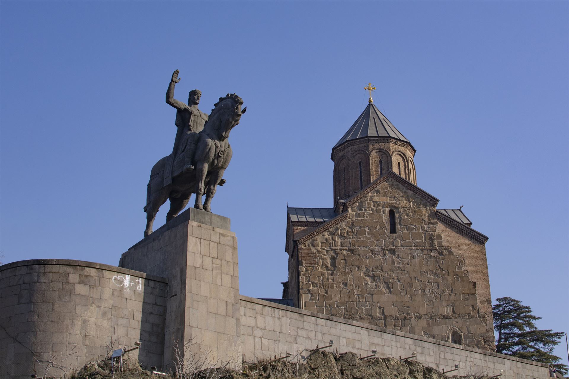 Denkmal Koenig Gorgasali