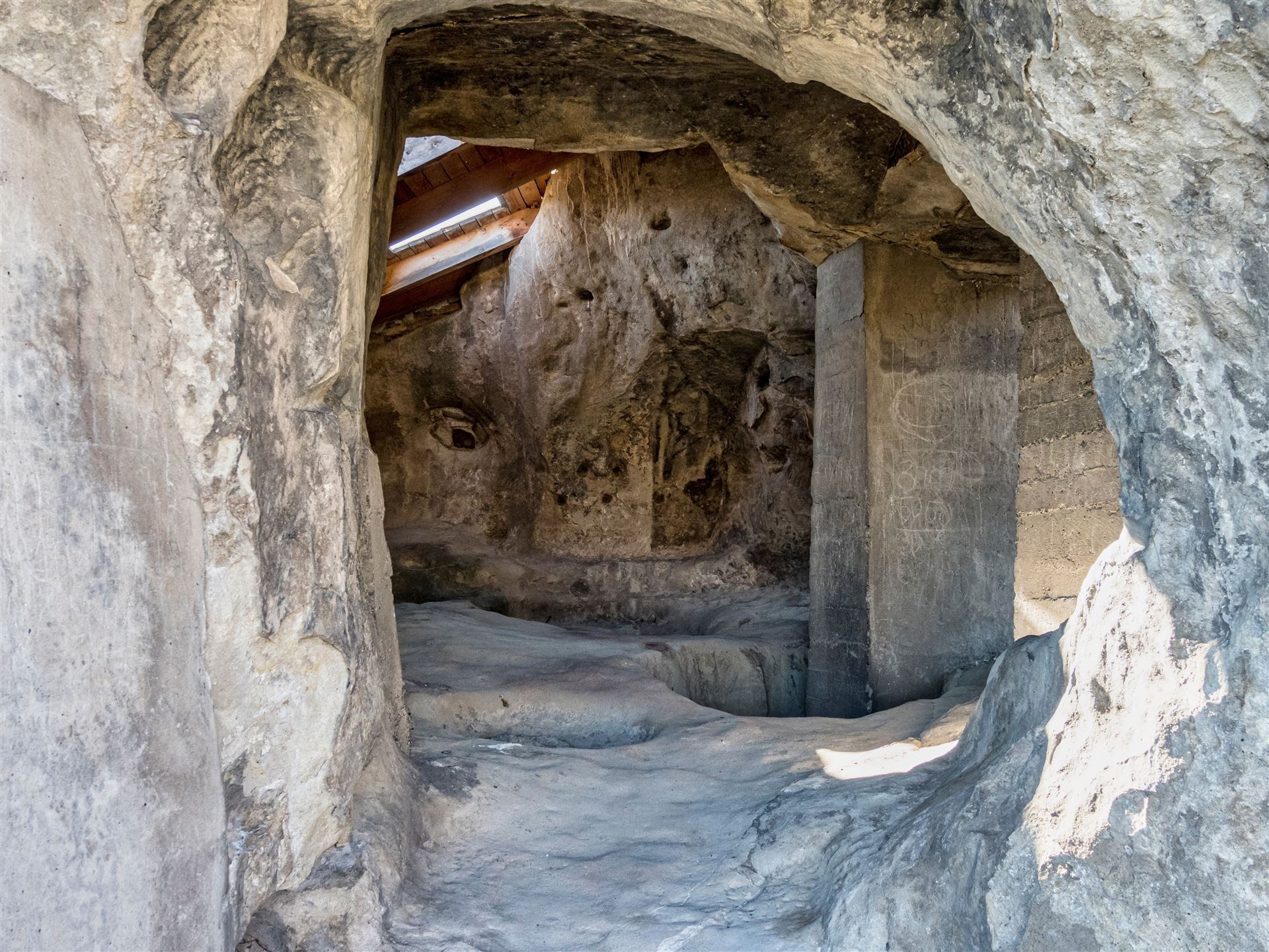 Blick in die Höhle