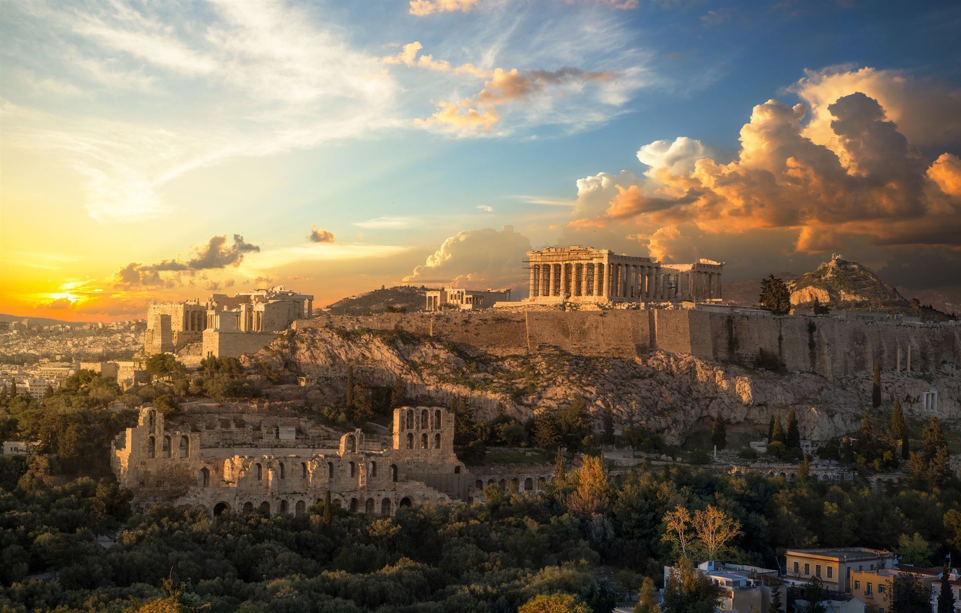 Griechenland Athen Akropolis