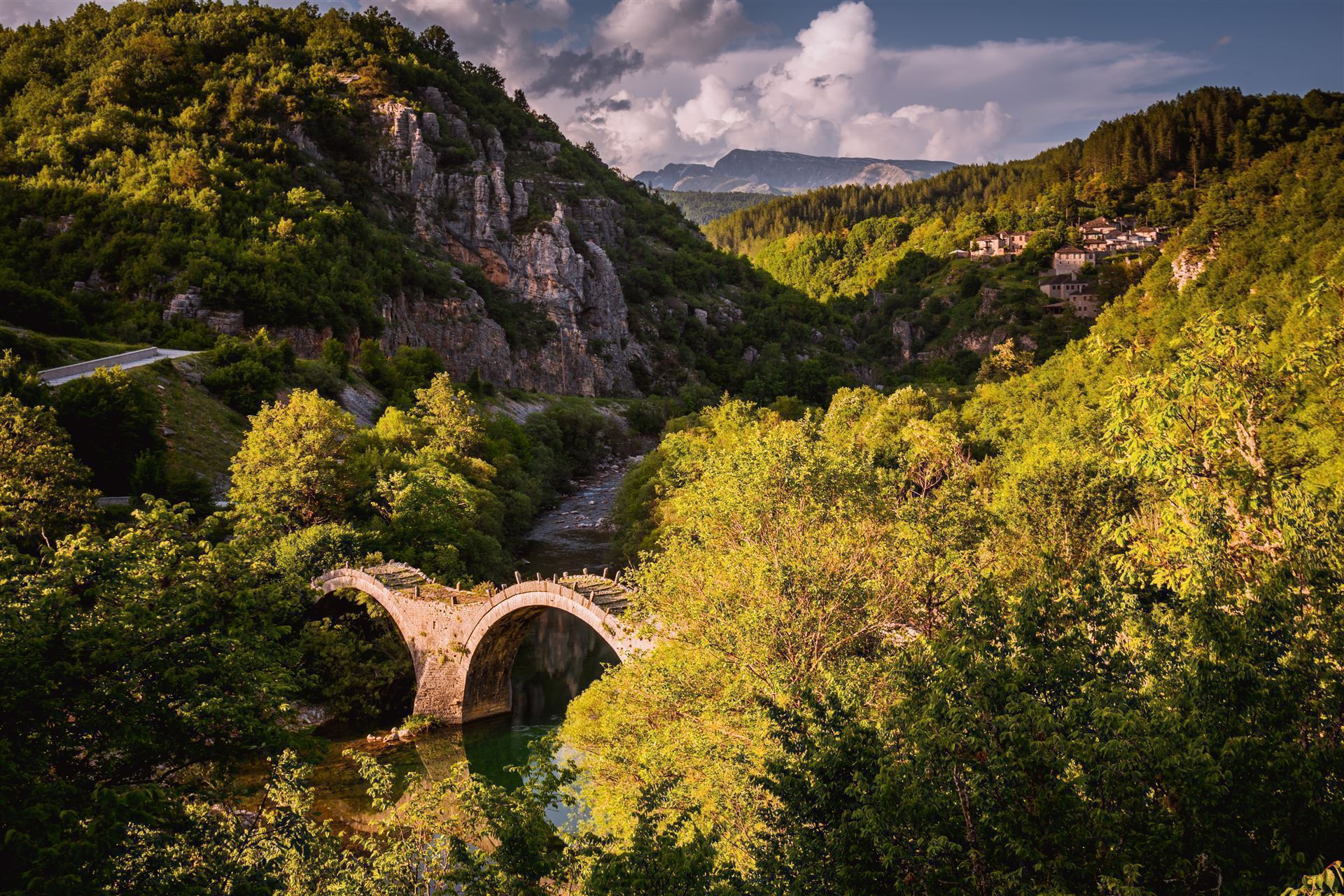 Griechenland Bergregion Zagoria