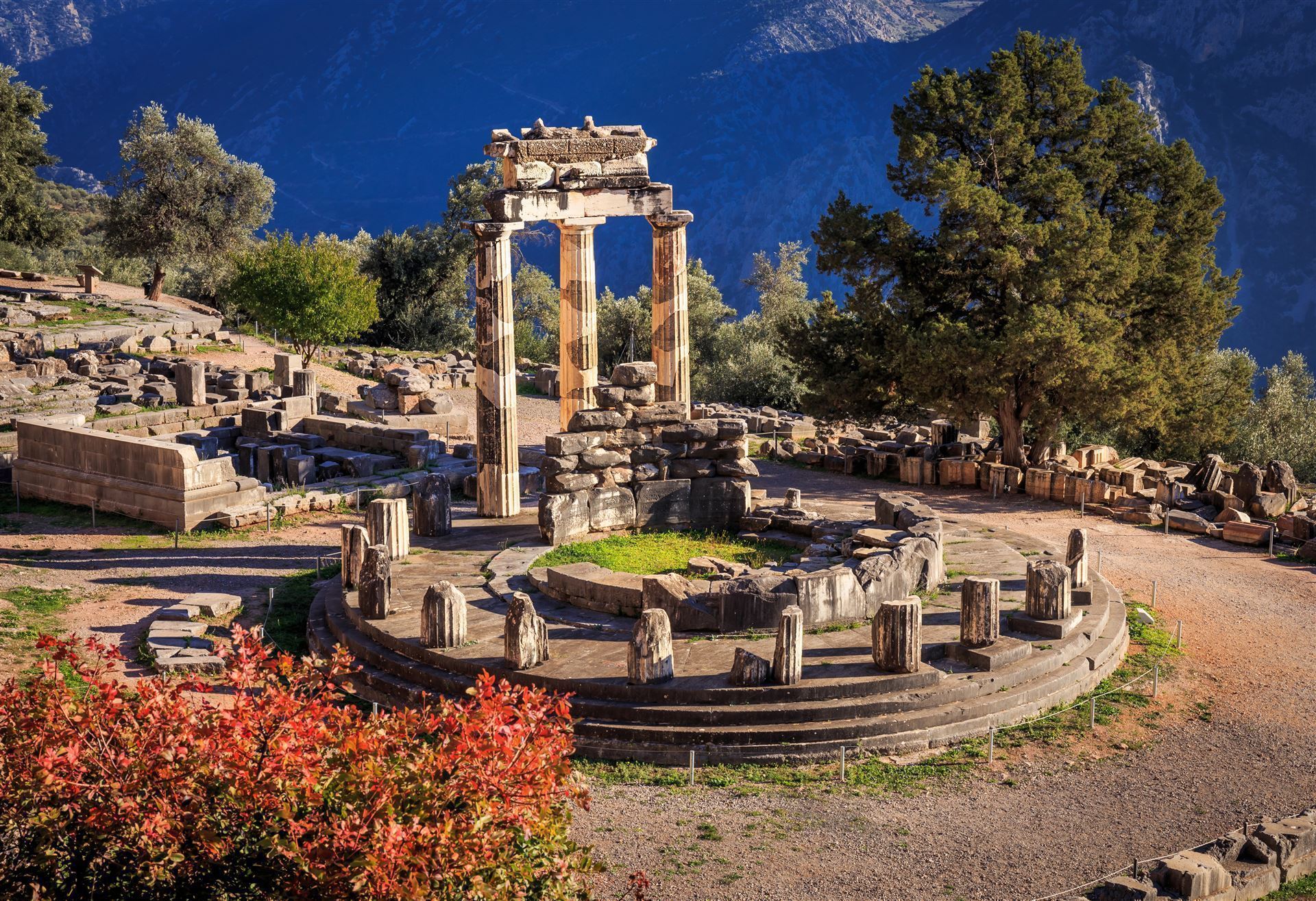 Griechenland Delphi Orakel von Delphi