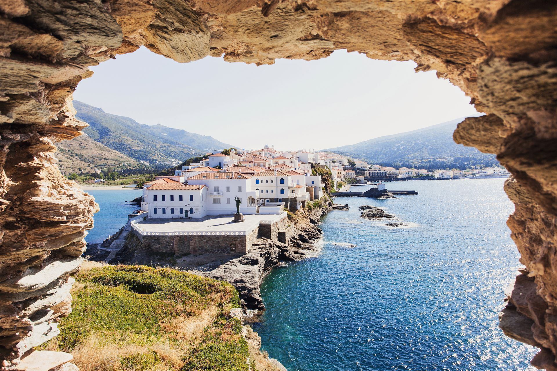 Kykladen Insel Andros Impressionen