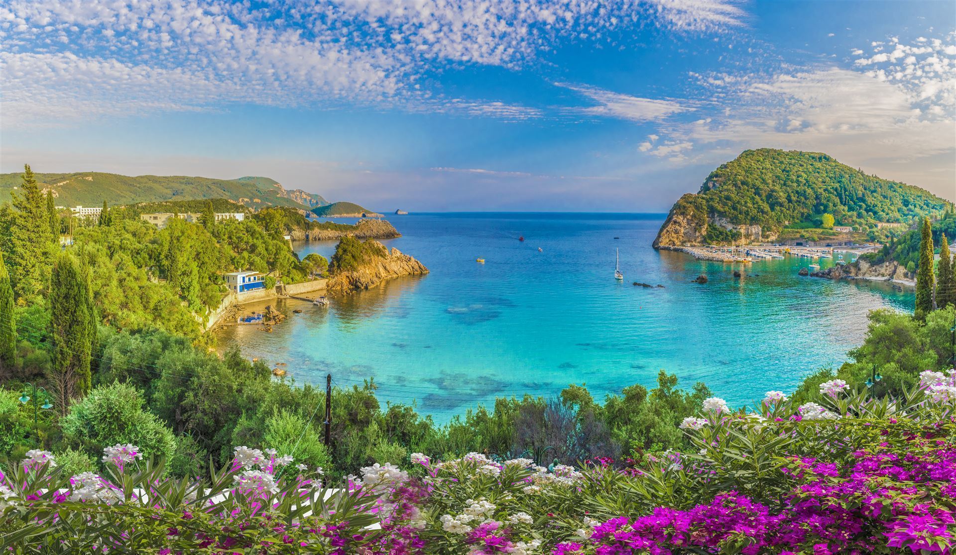 Insel Korfu Paleokastritsa