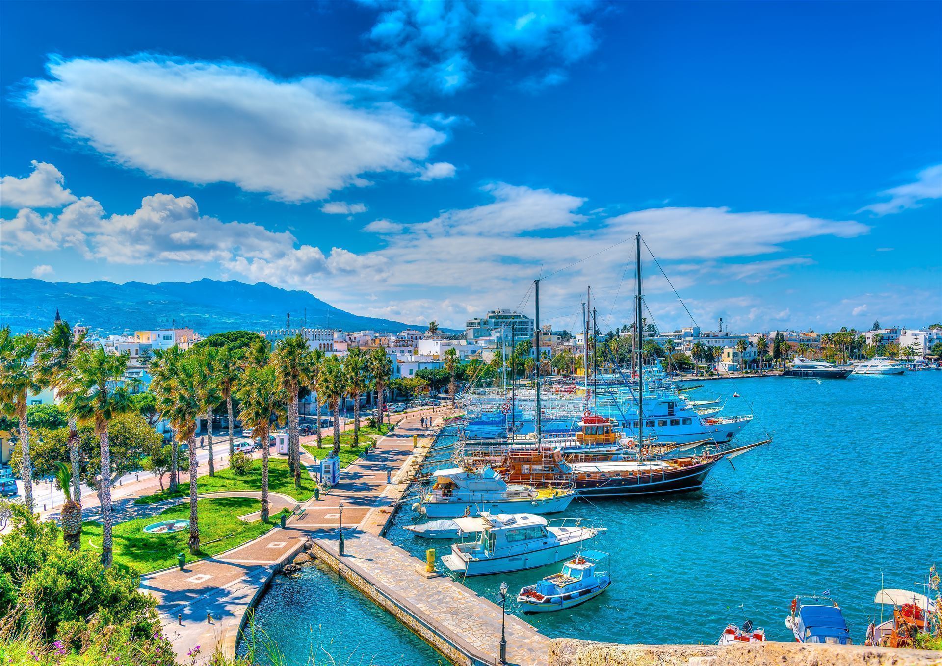 Insel Kos Hafen