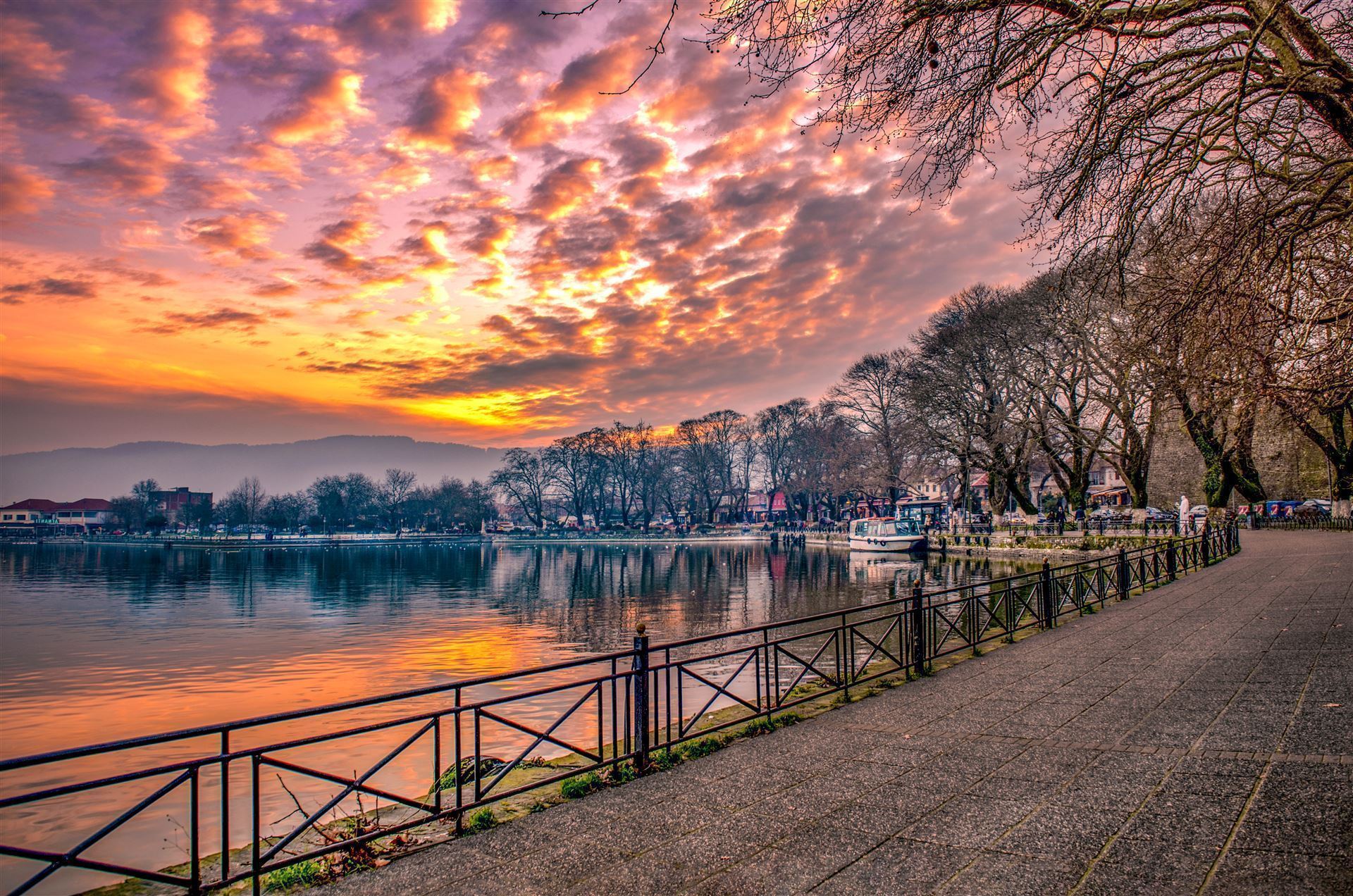 Griechenland Ioannina See Pamvotis