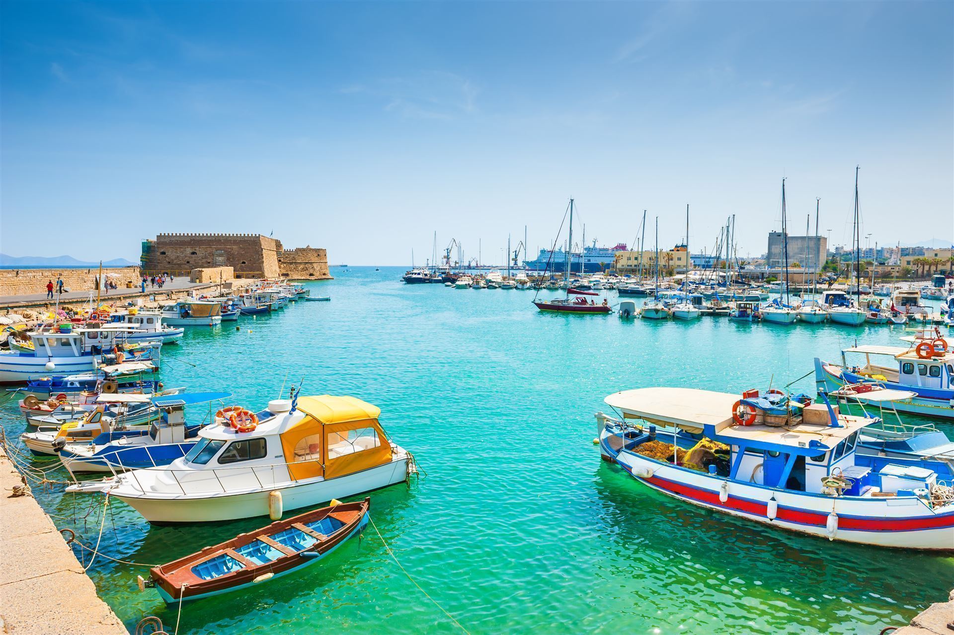 Kreta Heraklion Hafen