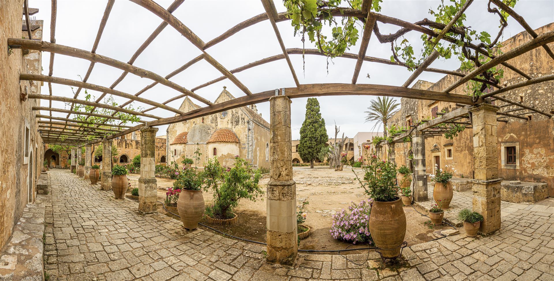 Kreta Rethymno Kloster Arkadia