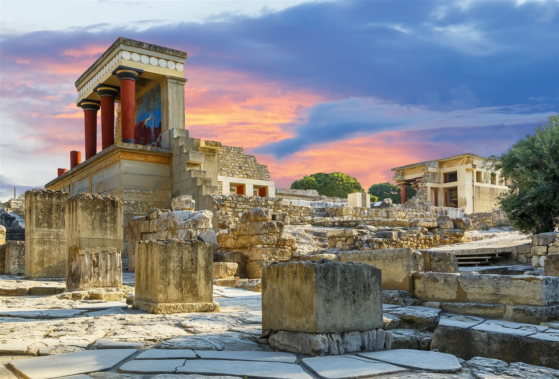 Kreta Palast von Knossos