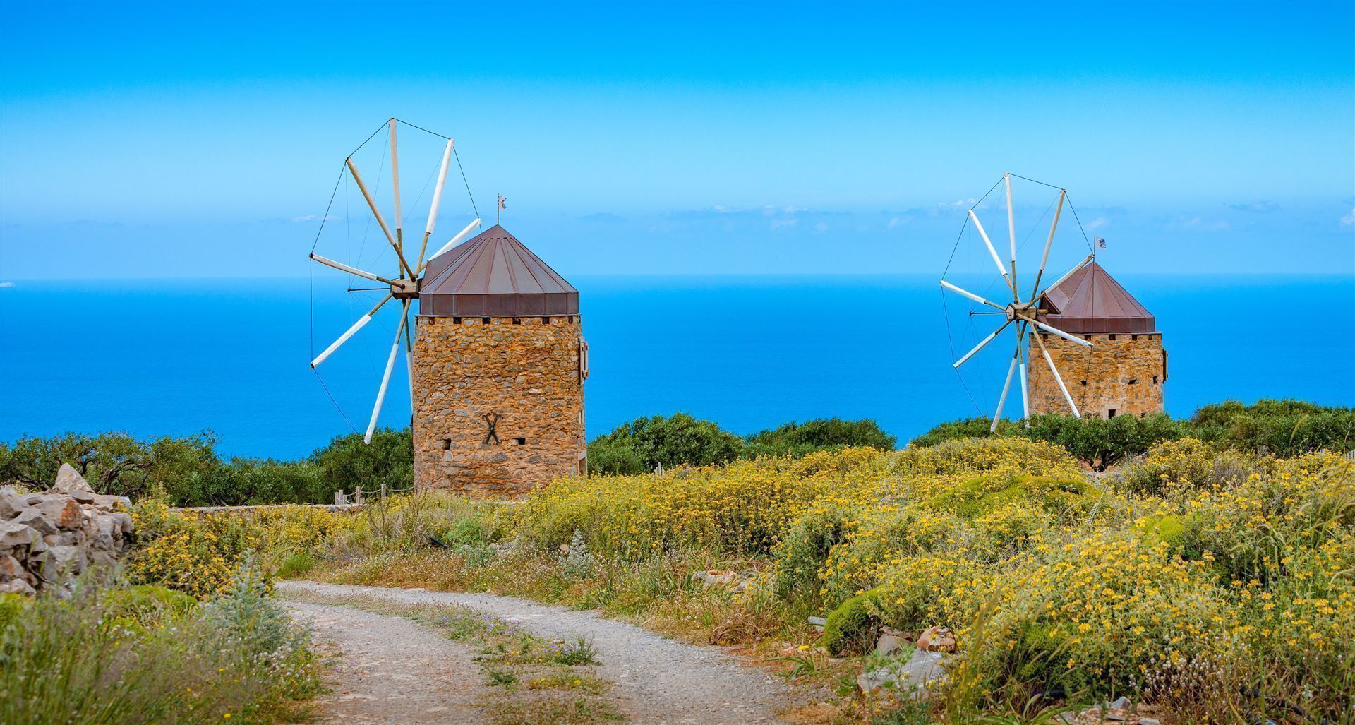 Insel Kreta Lassithi-Hochebene