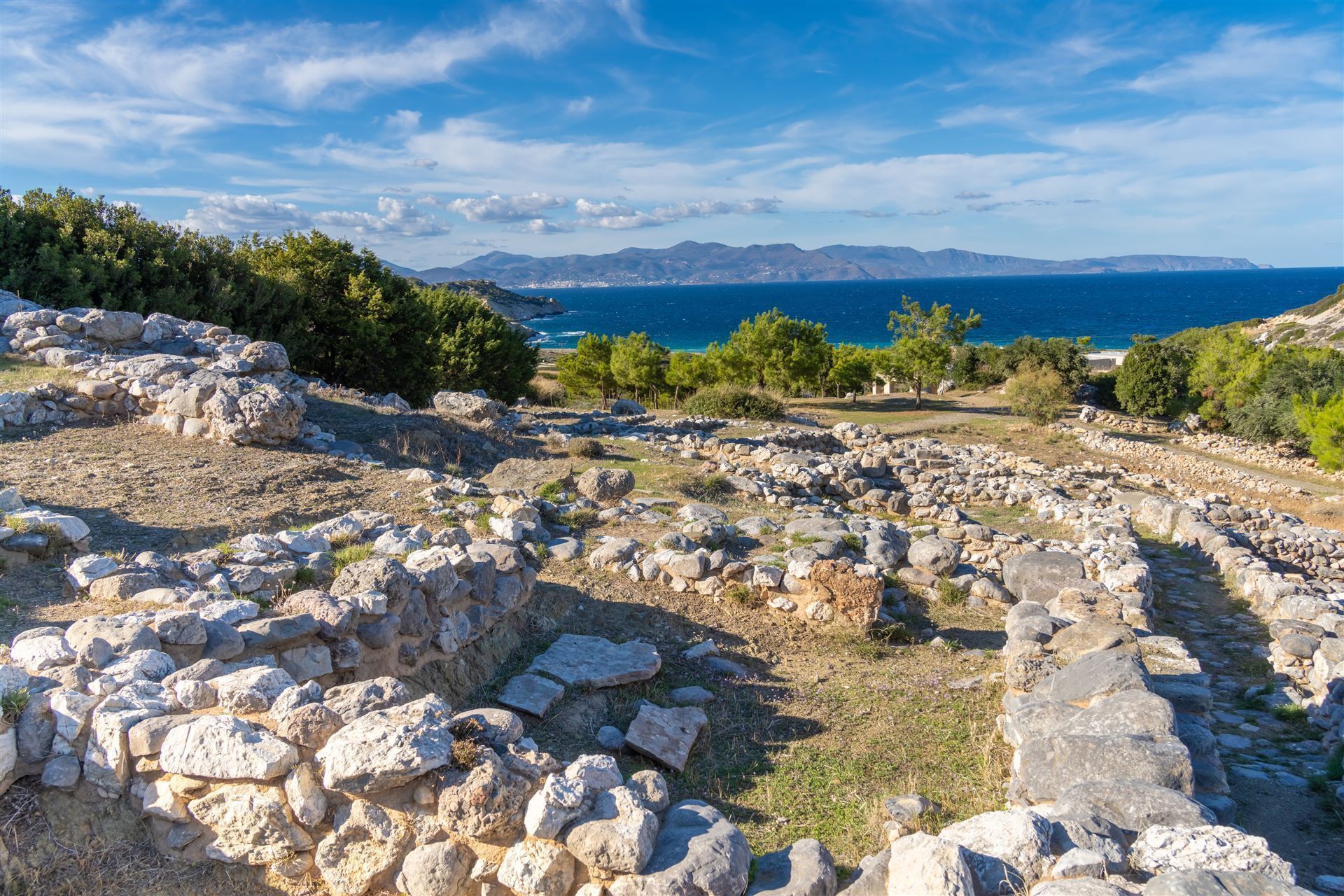 Insel Kreta Ruinen von Gournia