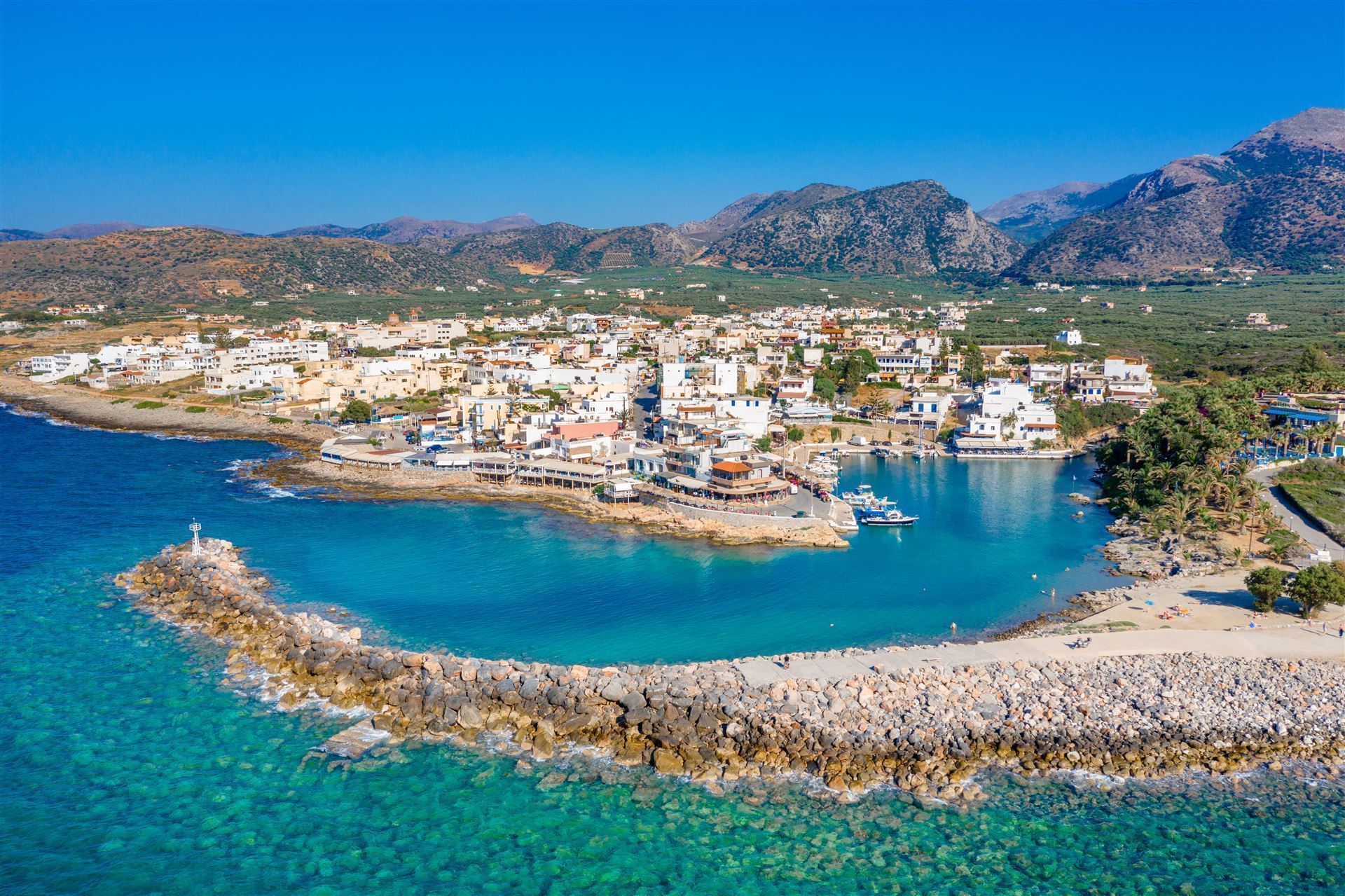 Kreta Stadt Sissi