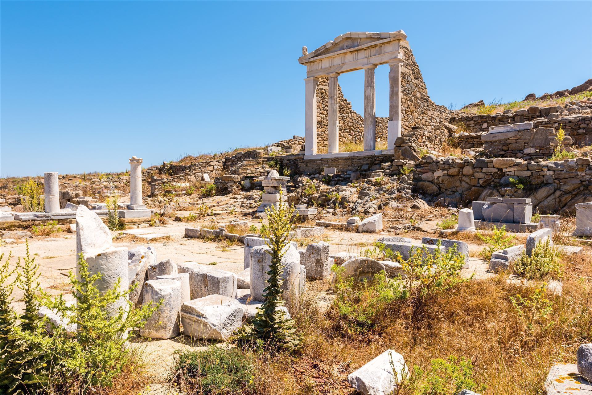 Kykladen Insel Delos
