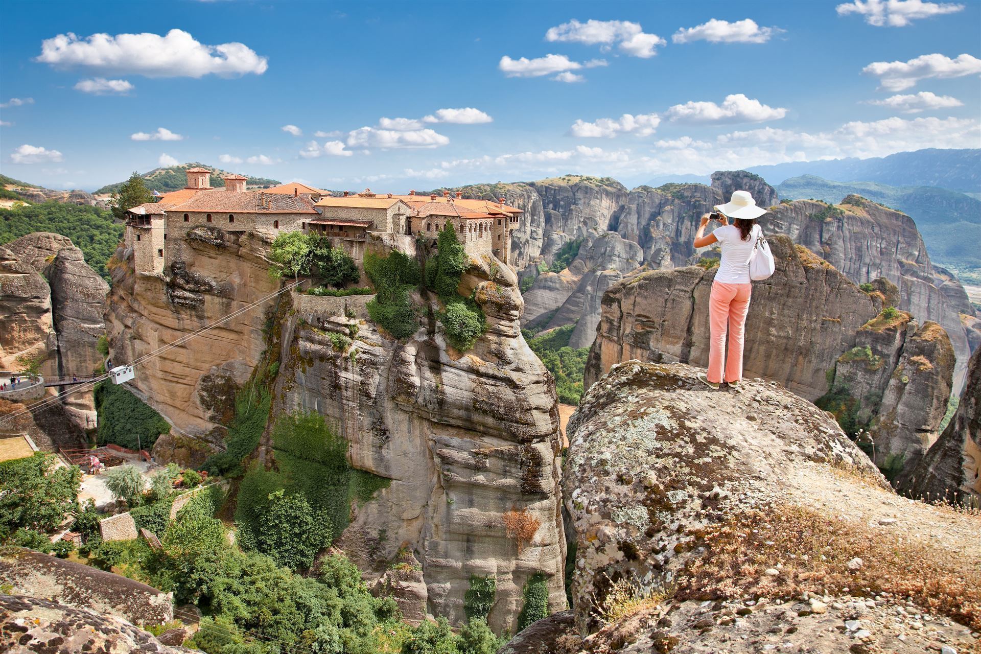 Griechenland Meteora Klöster