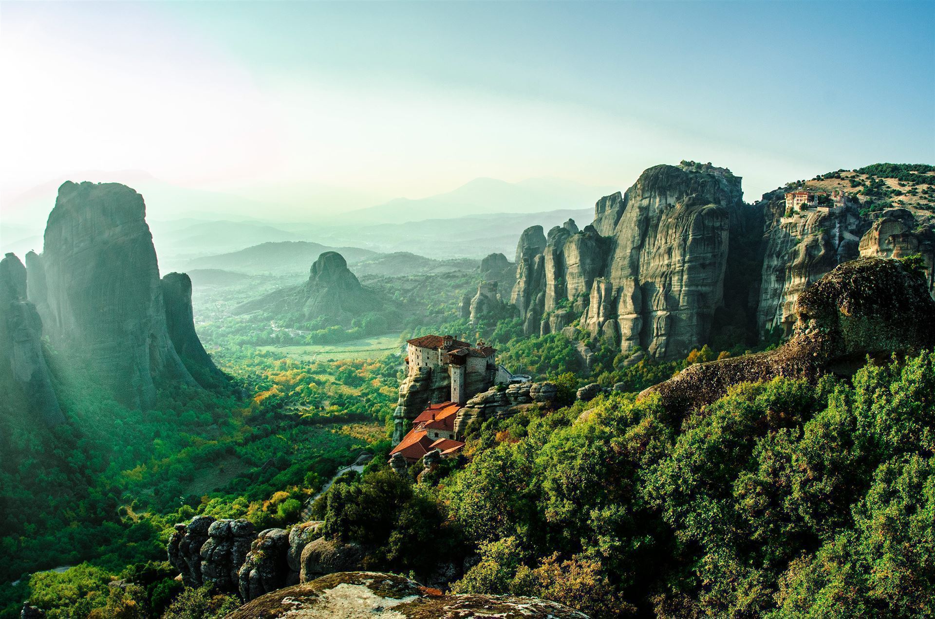 Griechenland Meteora Klöster