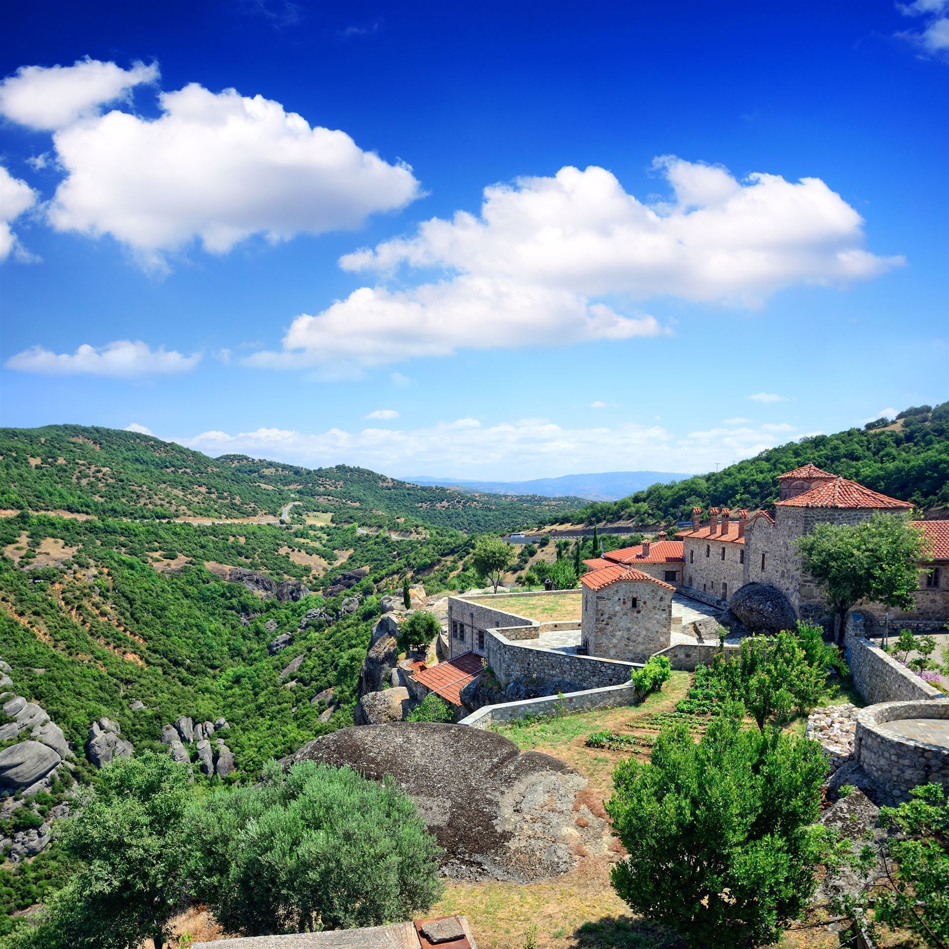 Griechenland Meteora Klöster