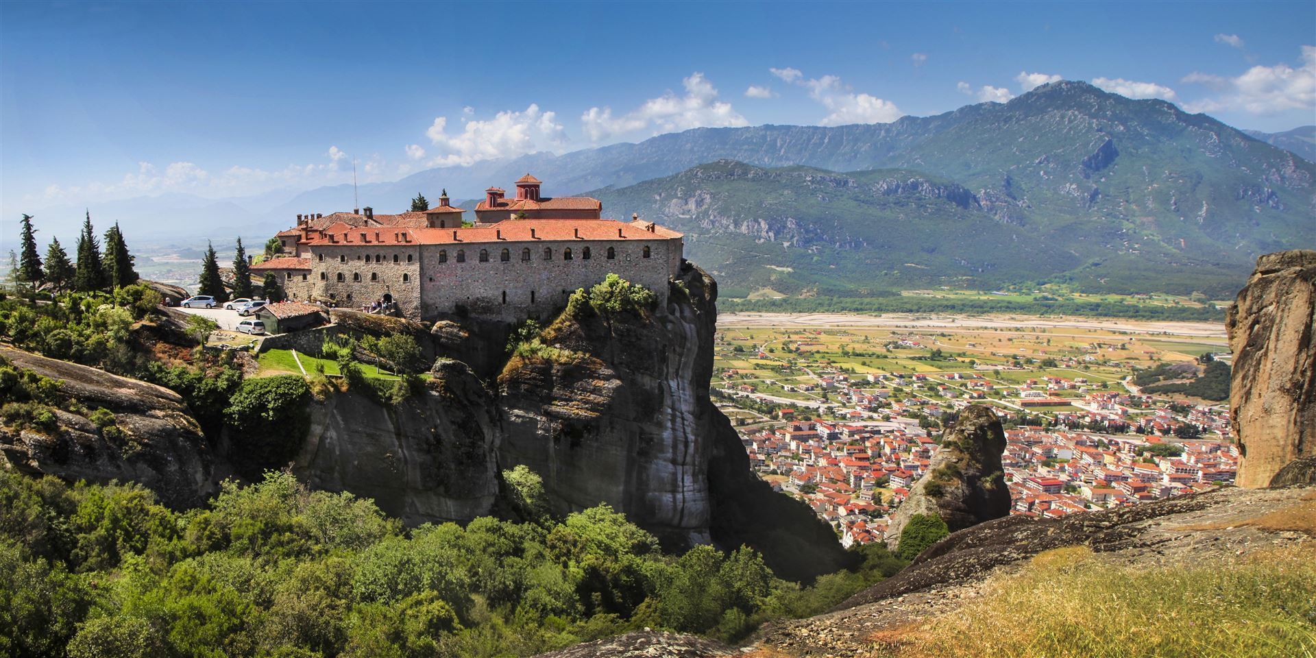 Griechenland Kalambaka und Meteora Kloster