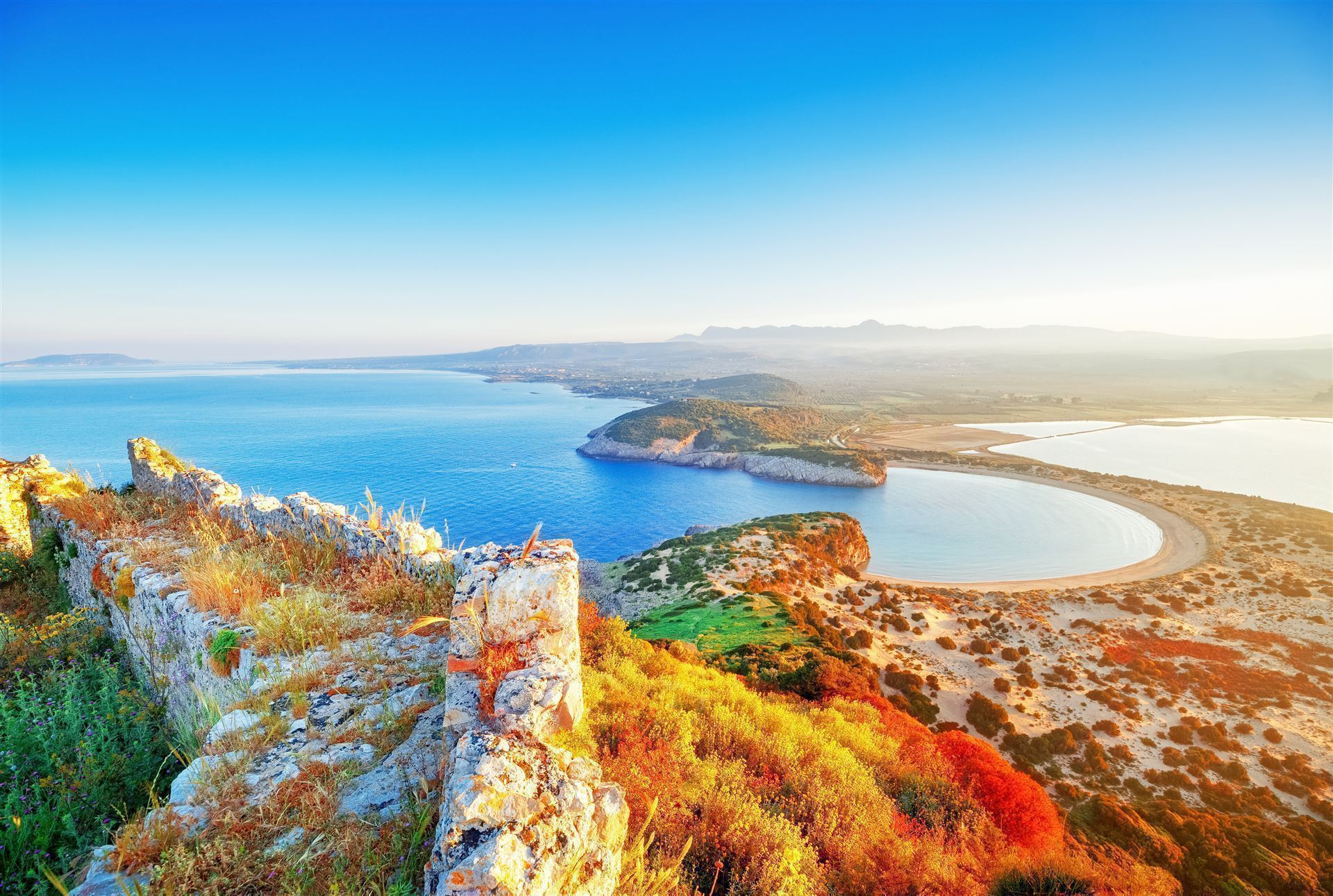 Halbinsel Peleponnes Bucht von Navarino