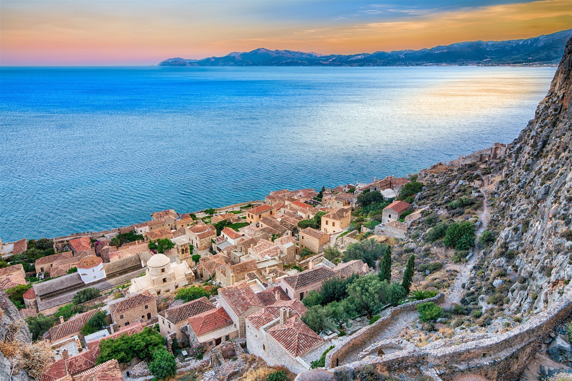 Halbinsel Peleponnes Monemvasia