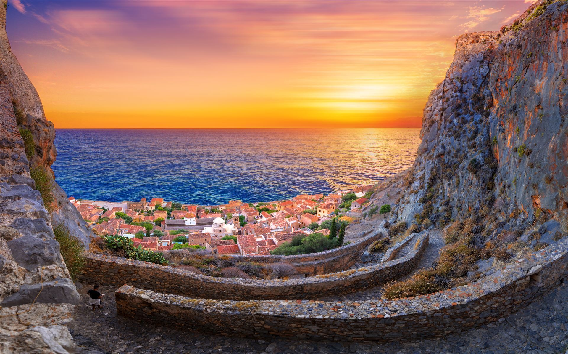 Halbinsel Peleponnes Monemvasia