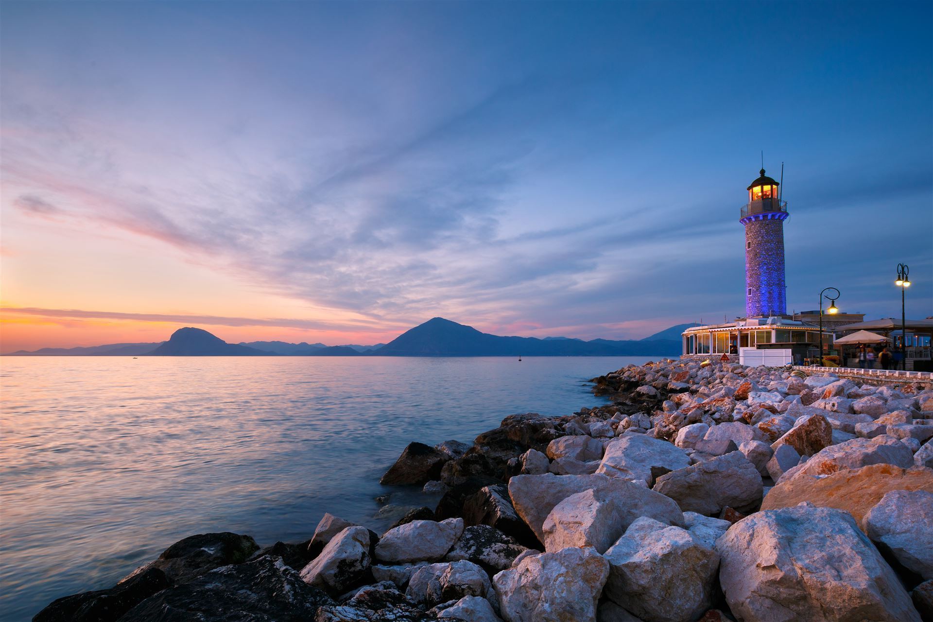 Peleponnes Patras Leuchtturm
