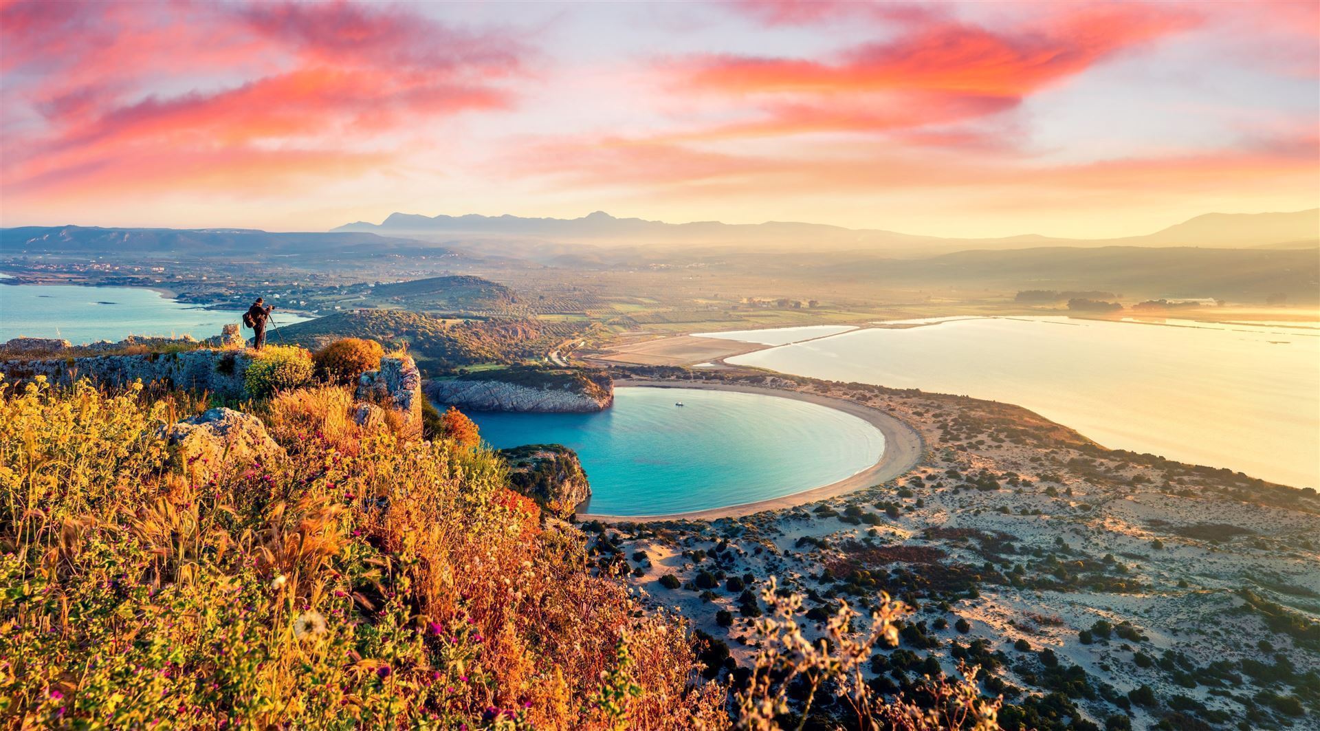 Halbinsel Peleponnes Strand Voidokilia nahe Pylos