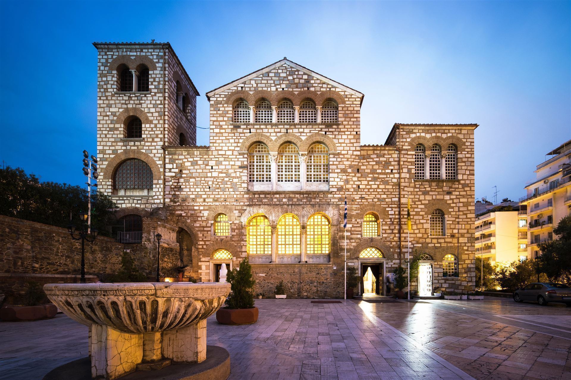 Griechenland Thessaloniki Altstadt Basilica Saint Demetrius