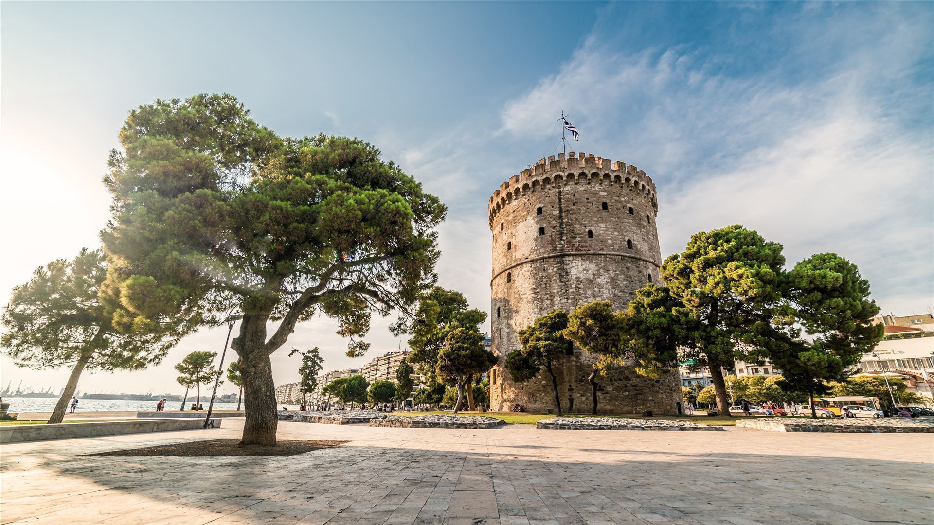 Griechenland Thessaloniki Der weiße Turm