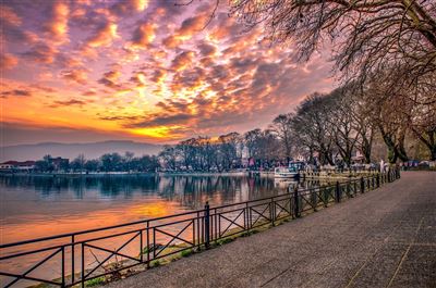 Griechenland Ioannina See Pamvotis