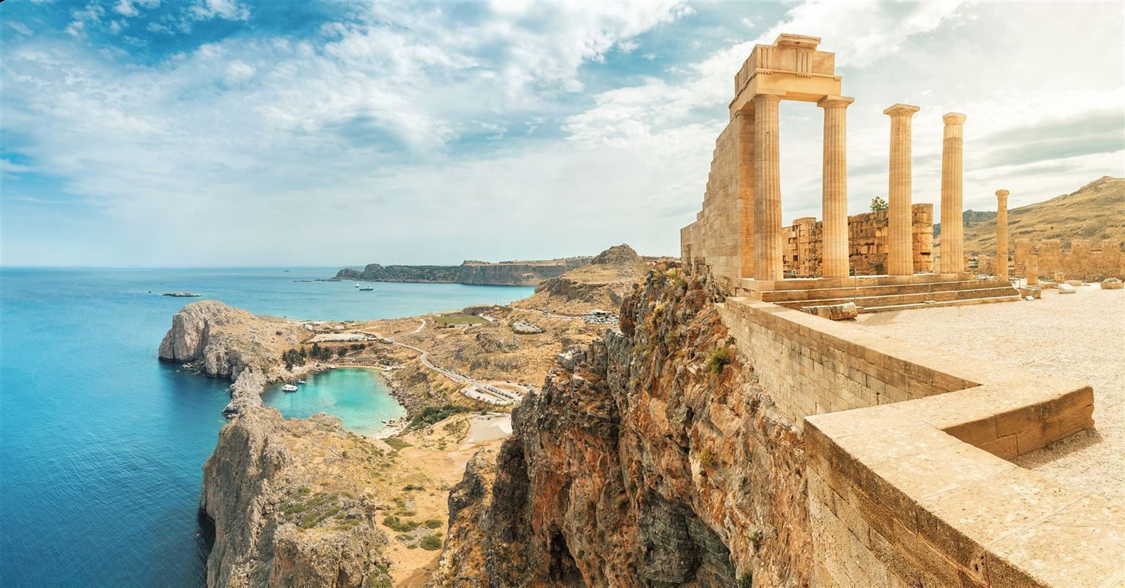 Rhodos Akropolis von Lindos 