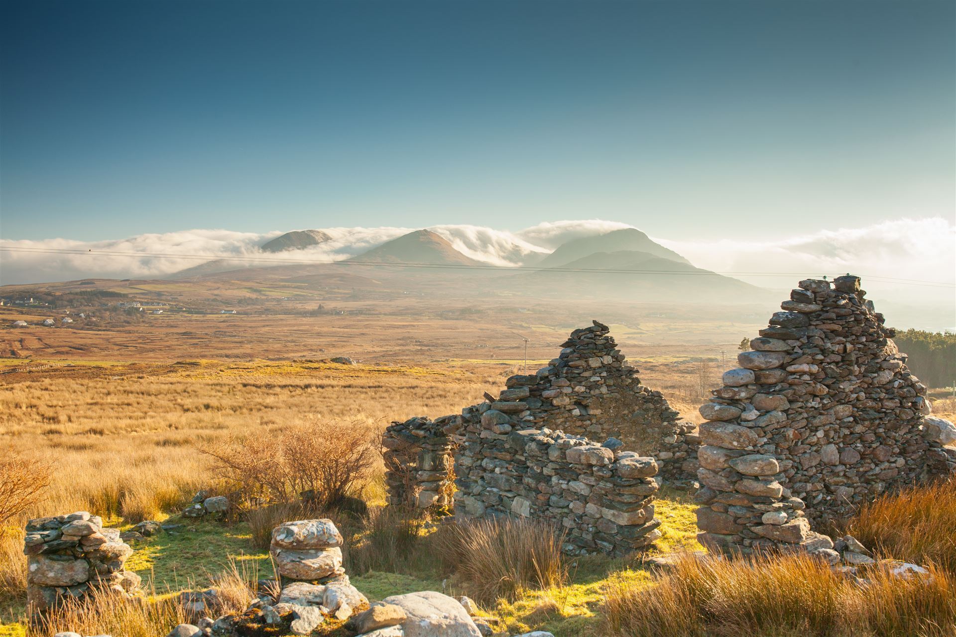 Irland_Connemara_Ruine