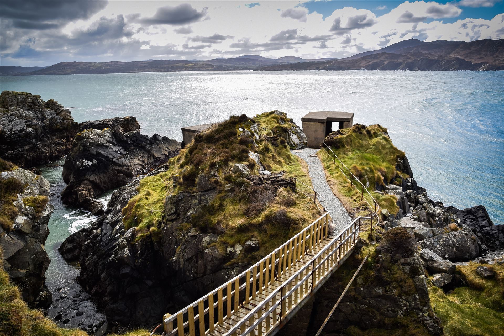 Dunree Head in der Nähe von Buncrana auf Inishowen